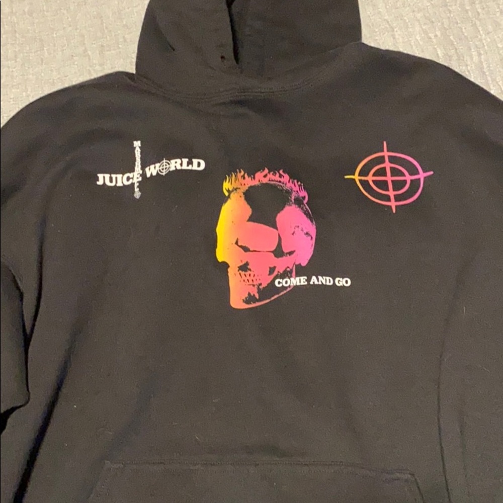 juice wrld x marshmallow “come and go” hoodie